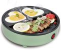 Egg Fried Burger Machine Omelette Machine Breakfast Bread Maker Electric Cooker Non Stick Frying Pan Waffle Maker Sandwich Maker ,BBQ Grill Machine ,Electric Cooker, Non Stick Frying Pan - 600W. 