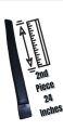 Suzuki Khyber Door Moulding Trim (Body Moulding) - Black. 