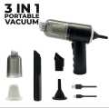 vaccum cleanee - vaccum cleaners for car - 3in1 vaccum cleaner - vaccum for home - duster blower - vaccum cleaner for carpet, sofa, interior, office and for home - powerful - rechargeble - portable - balon air pump car vacum cleaner for cleaning house KS. 