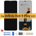 6.82" Original LCD For infinix Hot 9 Play X680 LCD Display Touch Screen Digitizer Assembly Replace For Hot 9 Play X680B X680C. 