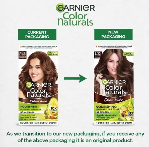 Garnier Color Naturals 5.32 Caramel Brown 70ml+60g