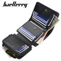 New PU Leather Men Wallets High Quality Zipper Short Desigh Card Holder Male Purse Vintage Coin Holder Men Wallets.