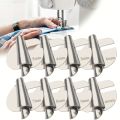 8pcs Sewing Rolled Hemmer Foot Set 3-10mm Wide Rolled Hem Pressure Foot Sewing Machine Home Industrial Curved Scroll Hemmer Foot. 