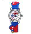 3D  cartoon pretty style  watch for kids Childern 3DDiffrent Cartoon Logo Design Watch. 