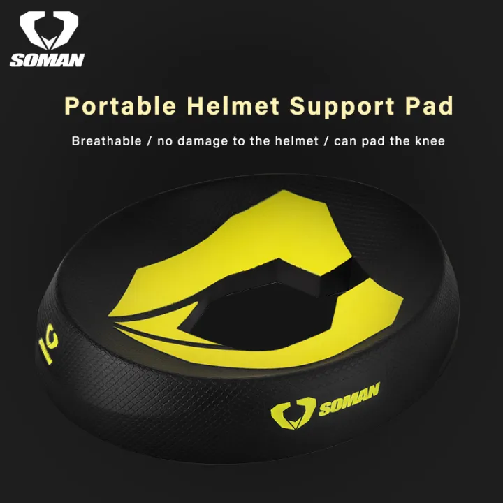 SOMAN%20Helmet%20Support%20Pad%20Portable%20Motorcycle%20Helmets%20Stand%20Donut%20Ring%20Scratch-resistant%20Anti-skid%20Anti-scratch%20-%20Image%205