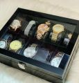 Launched Our New 12 Grids Transparent Acrylic Watch Box With Acrylic Grids Best For Organizing Watches,Bracelets Easily in Our Acrylic Watch box. Limited Stock Available!!. 