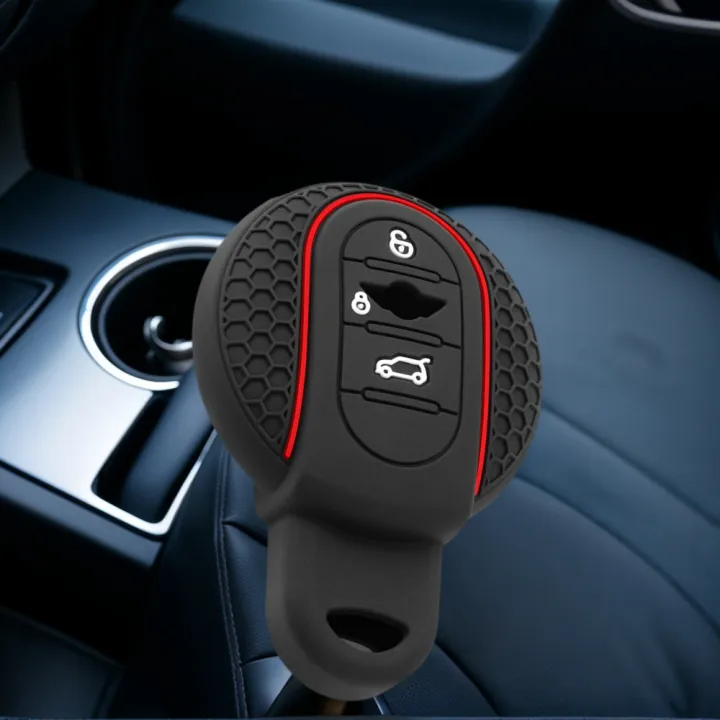 SANRILY Sliver-edge Key Fob Cover For Mini Cooper Countryman S ONE JCW - View #8