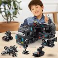 Compatible with Lego 585Pcs City Police Station SWAT Truck Car Building Blocks DIY Toys for Boys Kids s. 