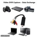 USB 2.0 Video Audio Converter Capture Card Easy Cap Video Audio Converter TV DVD VHS Audio Capture Adapter Card TV Video DVR. 