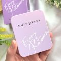 Cutepress Powder, Purple Compact, Cute Press Evory Retouch Oil Control Foundation Powder Spf 30 Pa+++ Cutepress Powder (New Look). 