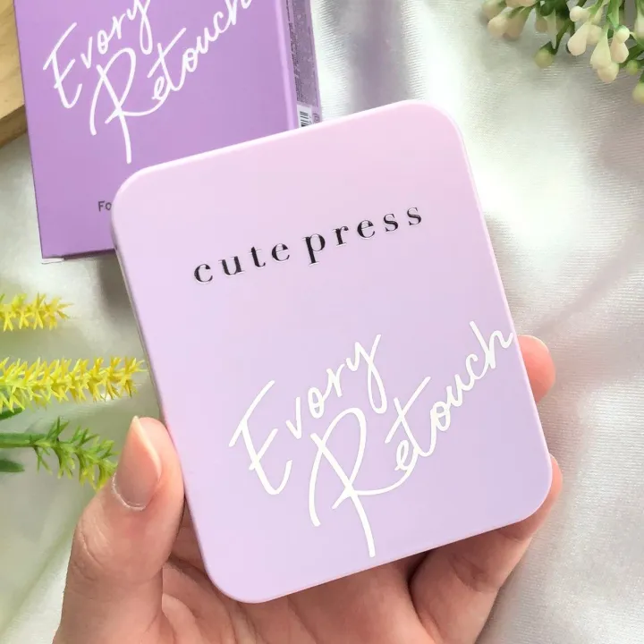 Cutepress%20Powder,%20Purple%20Compact,%20Cute%20Press%20Evory%20Retouch%20Oil%20Control%20Foundation%20Powder%20Spf%2030%20Pa+++%20Cutepress%20Powder%20(New%20Look)%20-%20Image%207
