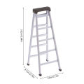1:12 Dollhouse Mini Plastic Ladder Model Dollhouse Furniture Ladder Decor Toy Accessories Micro Scene Construction Props.