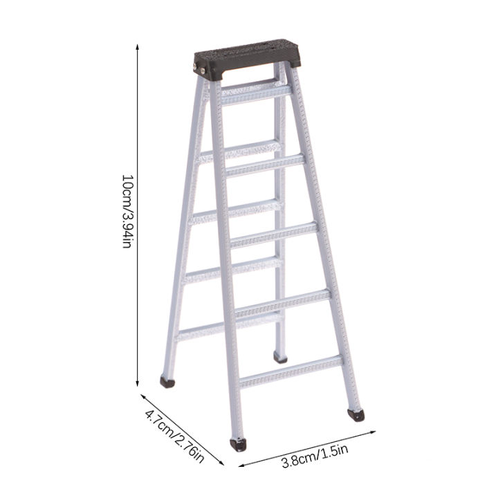 1:12%20Dollhouse%20Mini%20Plastic%20Ladder%20Model%20Dollhouse%20Furniture%20Ladder%20Decor%20Toy%20Accessories%20Micro%20Scene%20Construction%20Props%20-%20Image%206