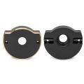 Black 1/10 Scale CNC Brass Weight Kit for Vanquish H10 - Steering Knuckle & Axle Cap Set | Lowers CG, Performance Upgrade. 