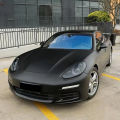 Matte Black Vinyl Wrap Adhesive Film Air Release Decal Sheet Vehicle Motorbike Car Wrapping.