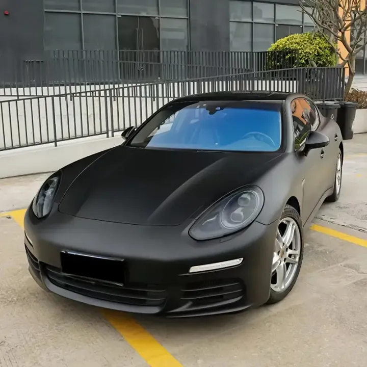 Matte%20Black%20Vinyl%20Wrap%20Adhesive%20Film%20Air%20Release%20Decal%20Sheet%20Vehicle%20Motorbike%20Car%20Wrapping%20-%20Image%203
