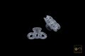 (2 piece) Mini hair claw clip from BOUNDLESSIO. 