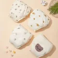 6 Layer Waterproof Reusable Cotton Baby Training Pants Infant Shorts Underwear Cloth Baby Diaper Nappies Panties Nappy Changing. 