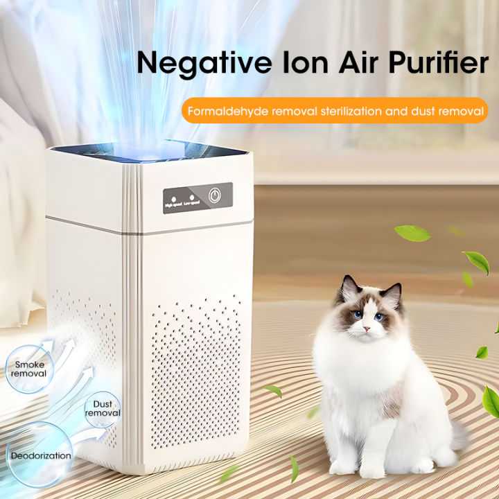 Air Purifier for Home Allergies Pets Hair in Bedroom hoe Cabinet True HEPA Filter Filtration System Cleaner Odor Eliminators