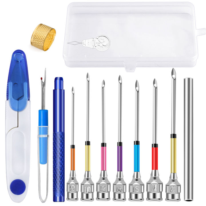 DIY Accessorie Embroidery Stitching Punch Needle Poking Cross Stitch Tools Knitting Needle Art