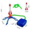 Air Rocket Foot Pump Launcher Outdoor Air Pressing Pedal Soaring Rocket Toy Kids Game suit Jumping Sport Game Kids Toy . 