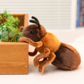 New 1Pc 18CM simulation ants plush toys soft stuffed insect Brown Ant Plush Doll Decorative Desktop Ornaments Prank Props. 