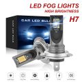 H7 Headlight Bulb Kit Car Fog Light Bulbs High Low Beam 110w Super-Bright 6000k White Car Driving Running Lamp LED Light 12V 24V. 