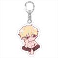 Anime Tamon's B-Side Which face does Tamon have now Tamon Fukuhara Cartoon Acrylic Keychain Keyring Bag Charm Accessories Props.