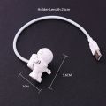 Portable USB Powered Night Light Reading Book Lights Astronaut Desk Lamp LED Light for Computer Laptop Keyboard Lighting Light.