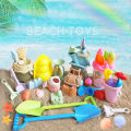 Children’s Beach Toy Set  Package Sand Baby Playing Sandbox Sand Shovel Bucket Sand Digging Tool Hourglass Summer Outdoor. 