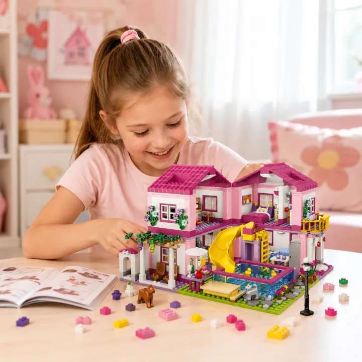 Friends%20City%20Series%20House%20Summer%20Holiday%20Villa%20Castle%20Building%20Blocks%20Sets%20Figures%20Swimming%20Pool%20Decor%20Toys%20for%20Kids%20Girls%20%20-%20Image%204