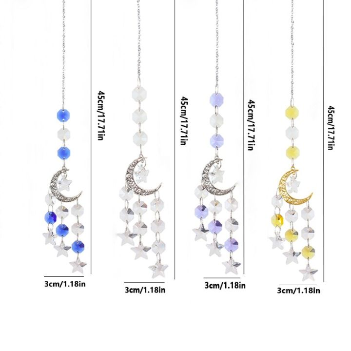 1%20Pc%20Artificial%20Crystal%20Charm,%20Alloy%20Moon%20and%20Star%20Pendant%20for%20Indoor%20Home,%20Wedding%20Party%20Decoration,%20Outdoor%20Garden%20Suncatcher%20-%20Image%206