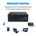 AK35/AK45/AK55 Sound Amplifiers Bluetooth Digital Amplifier for Home Car Karaoke 2 Channel HiFi Stereo AMP FM USB Remote Control. 