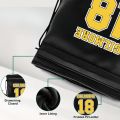 Happy Gilmore 18 Durable Golf Valuables Pouch PU Leather Golf Pouch with DrawstringClosure Golf Ball Handbag Portable BallPouch.