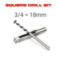 Square drill bit Square hole saw for wood. 