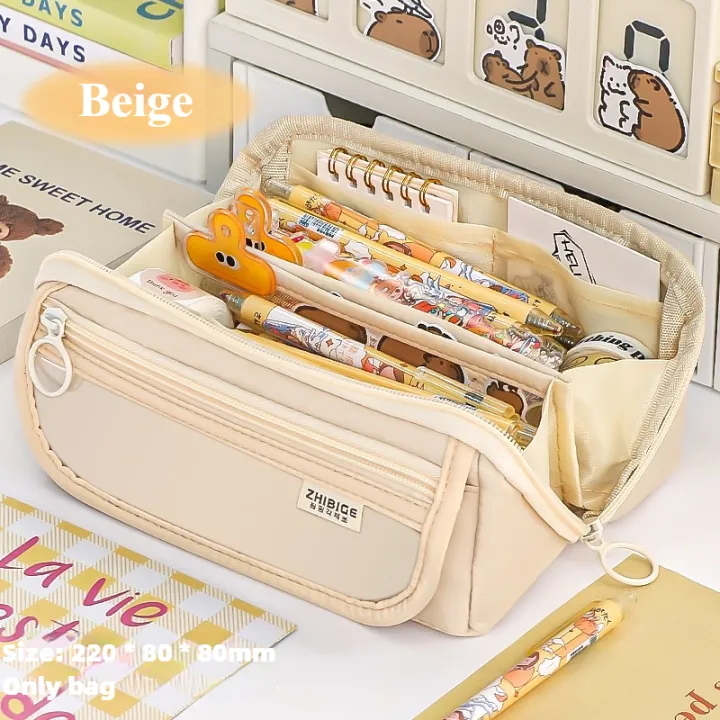 Prism%20Pencil%20Case%20Large%20Capacity%20Student%20Stationery%20Case%20Pencil%20Bag%20High%20Value%20Stationery%20Bag%20Multi-function%20Pencil%20Case%20-%20Image%205
