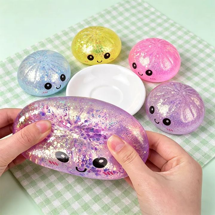 Hot%20Mini%20Glitter%20Dumpling%20Pressure%20Ball%20Sensory%20Squeeze%20Toy%20Realistic%20Steamer%20Bun%20Stress%20Reliever%20Soft%20Pinch%20Decompression%20-%20Image%202