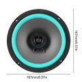 4/5/6.5 Inch Car Speakers Coaxial Subwoofer 100W/160W Universal Automotive Audio Music Full Range Frequency Car Stereo Speaker.