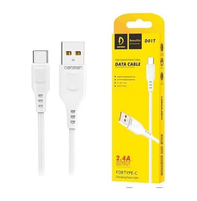 Denmen%202.4A%20Data%20Cable%20USB%20Micro%20Type-C%20Lightning%20iPhone%20Charging%20and%20Data%20Sync%201m%20PVC%20Cable%20-%20Image%206