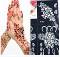 5 pcs Mehndi Sticker Henna Stencil Indian Style Flower Lace Hands Glitter Airbrush for Women Hand Paint Mehndi Tattoo Template. 