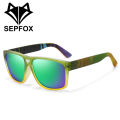 SEPFOX Men Polarized Fishing Glasses Women Cycling Riding Hiking Driving Sunglasses For Outdoor Sports Mirrored UV400 Eyewear.