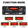 2*25W amplifier  MP3 Player Decoder Board 18V Bluetooth 5.0 50W amplifier Car FM Radio Module Support  TF USB AUX. 