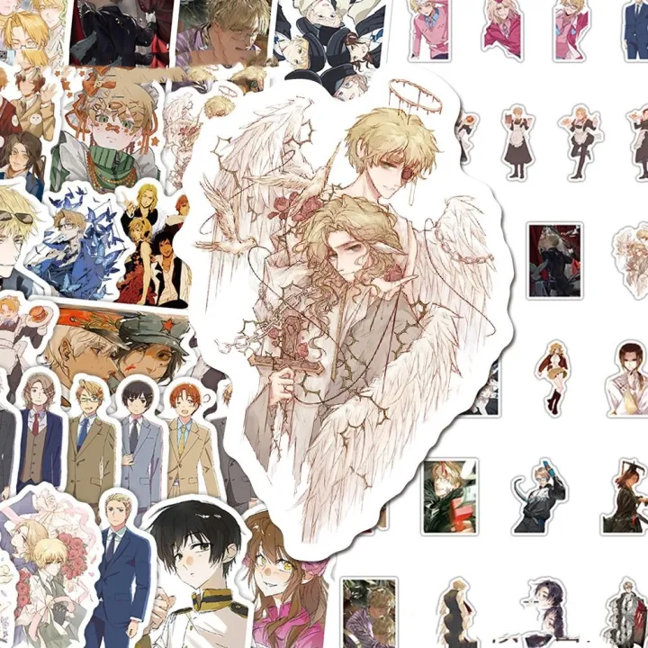 60Pcs Anime Hetalia Axis Powers Stickers Decals For Phone Laptop ...