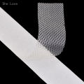 Chzimade 1Roll 10M Hot Melt Adhesive Mesh Tape Fastener For Clothes Double Sided Release Interlining Tape Diy Sewing Accessories.
