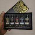 Premium Arabic Attar Gift Set – 5 Exclusive Fragrances (Vampire Blood 3ml, Cool Water3ml, Fantasy 3ml, Sultan 3ml, Ehsaas Al Arabia 3ml). 