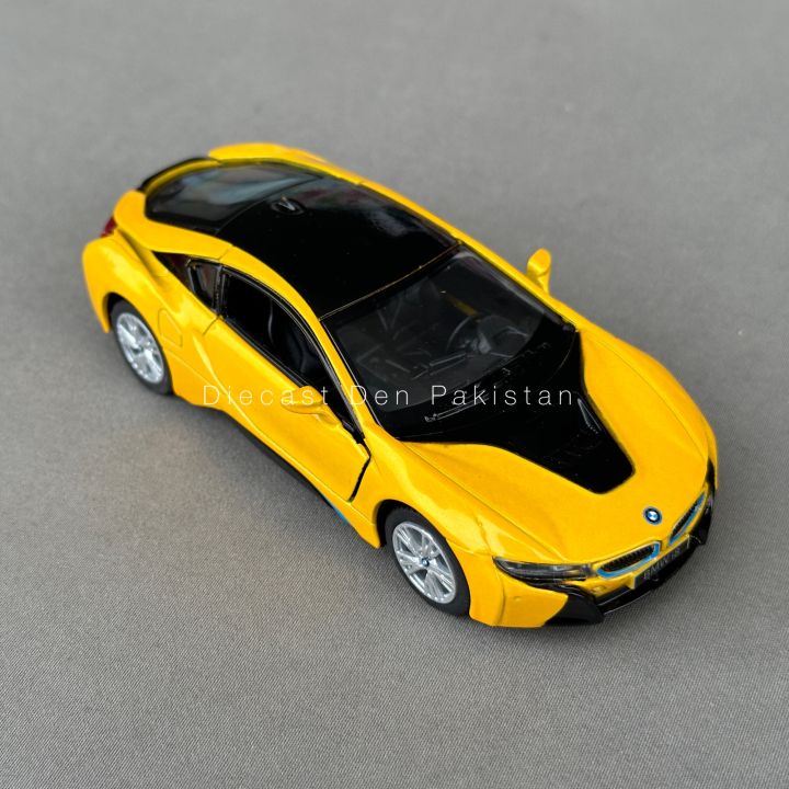 BMW%20i8%201:36%20Scale%20(Size%205%20inch)%20Diecast%20Model%20%5BRare%20Colors%5D%20-%20Kinsmart%20-%20Image%203