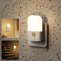 1/2/4 Pack Plug-in LED Night Light with Motion Sensor, Adjustable Brightness, Smart Night Lights Plug Into Wall Sensor, 2700K lightify. 
