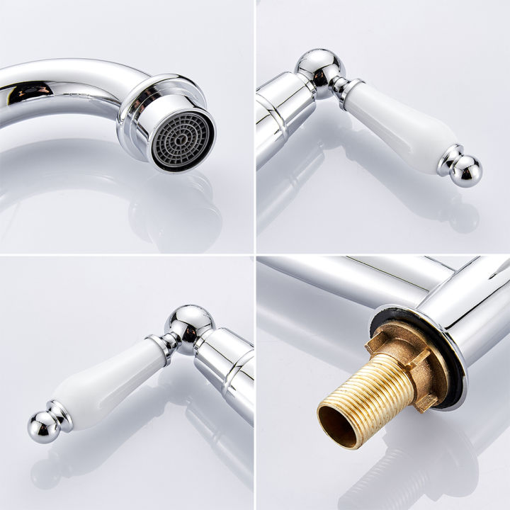 Kitchen%20Ceramic%20Handle%20Faucet%20European%20Style%20Full%20Brass%20Retro%20Double%20Hole%20Two%20Handle%20Bathroom%20Basin%20Faucet%20Kitchen%20Sink%20Faucet%20-%20Image%205