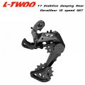 LTWOO T7 1x10 Speed Two Way Release Shifter + Stabilize Damping Rear Derailleur Cage length 82mm, 10s. 