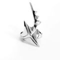 Cyberpunk Alien Irregular Ring Unisex Hip-hop Exaggerated Opening Rings Carnival Accessories. 